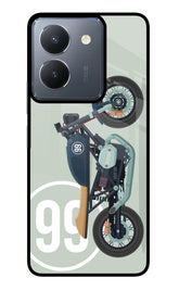 Classic Cafe Racer 99 Vivo Y36 Back Cover